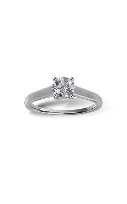 3/4 Carat Bella Round Brilliant Diamond Solitaire Ring in 14K White Gold