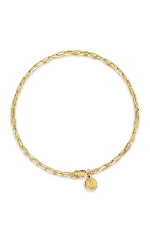 Gabriel & Co. 8 Paperclip Chain Bracelet In 14K Yellow Gold