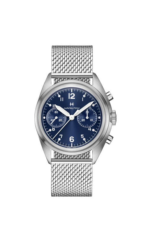 Hamilton Khaki Aviation Pilot Pioneer Mechanical Chrono 40MM Watch H76409140