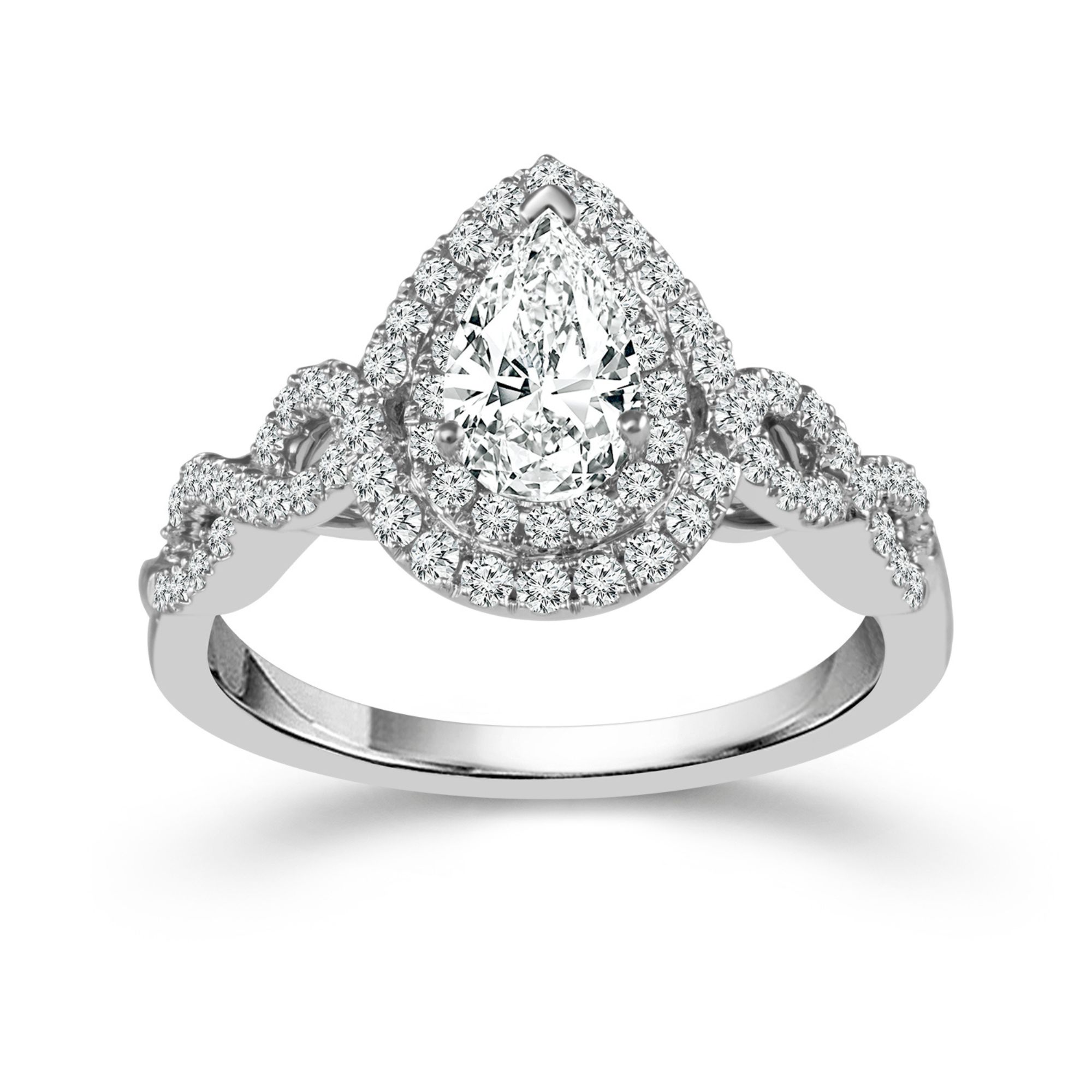 Morgan's Collection RB-10270A34R0W Engagement Ring | Morgan