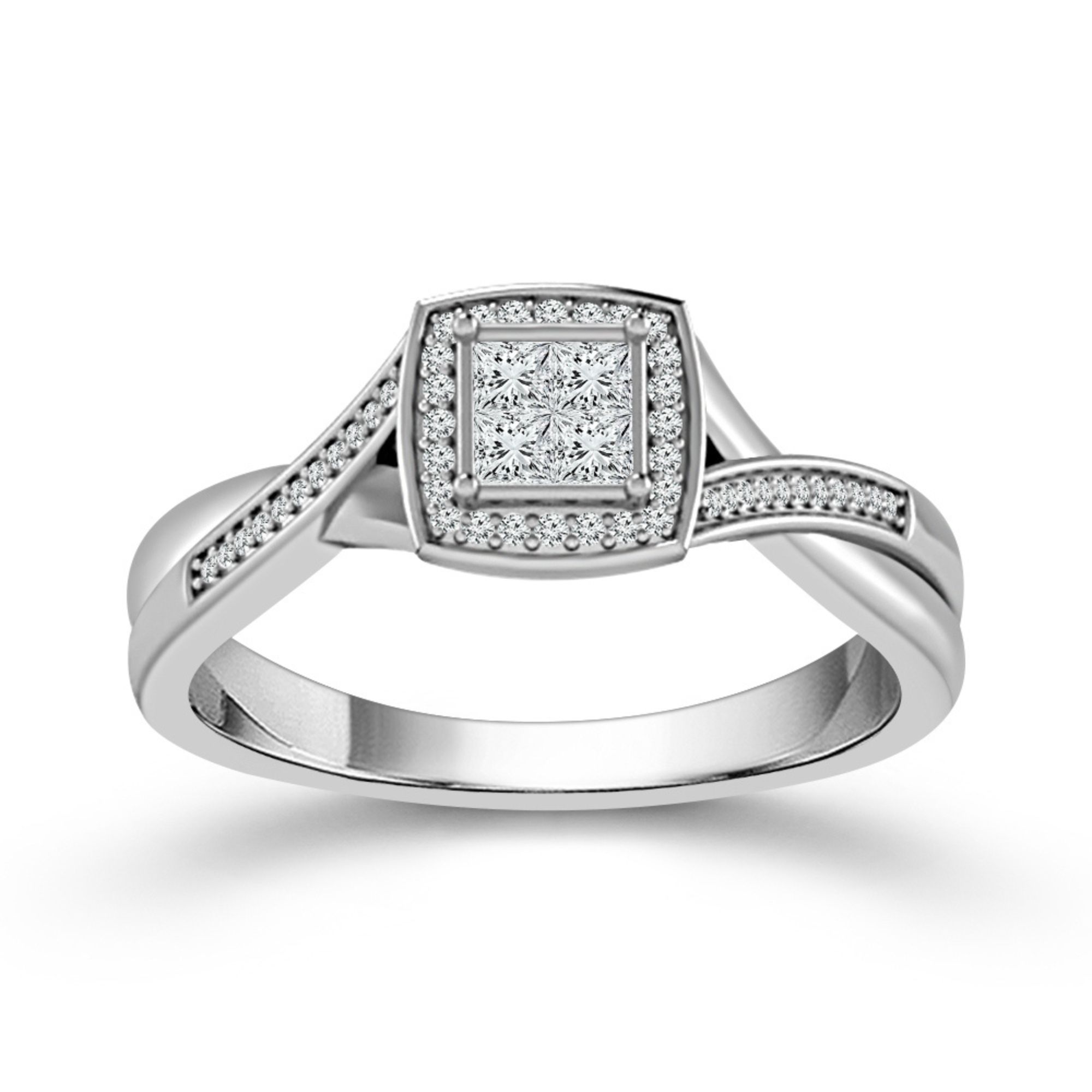 ☆nff☆ heart surrounding ringwhite 967 two-