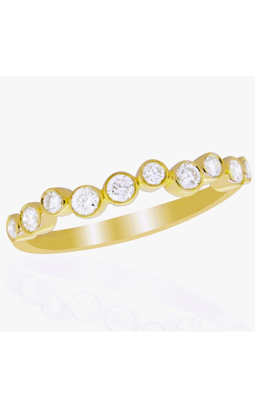 Women's Diamond Bezel Scatter Ring In 14K Yellow Gold