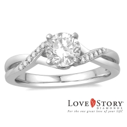 Love Story(1)〜(6) Love Story L8521-ROSE Engagement Ring | Morgan Jewelers