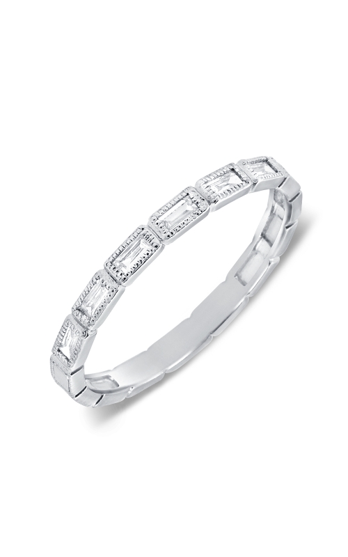 Women's Diamond Baguette Ring 1/5 CTW in 14K White Gold