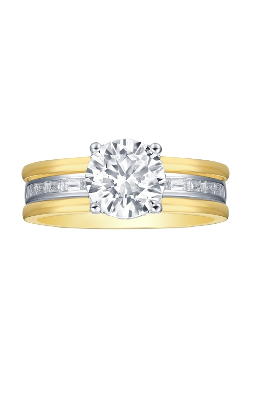 Women's Flashpoint Created Diamond Bridal Set 2 3/8 CTW in 14K Two-tone Gold