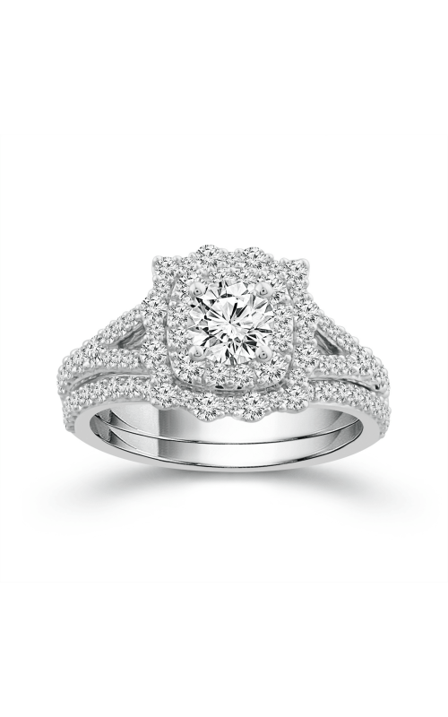 14K White Gold 1/4 Ctw Diamond Engagement Ring 14K White Gold 1/4 Ctw Diamond Engagement Ring