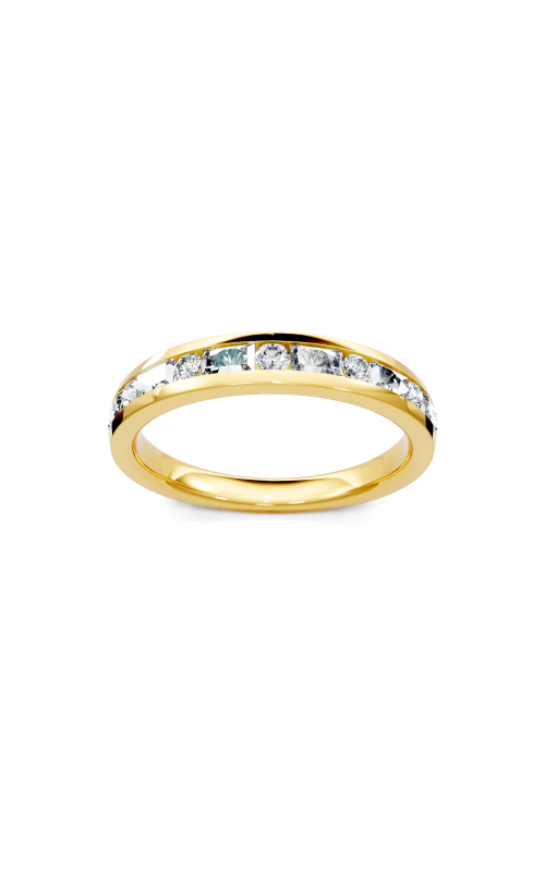 Women's Imagine Bridal Channel Wedding Band 1/2 CTW in 14K Yellow Gold