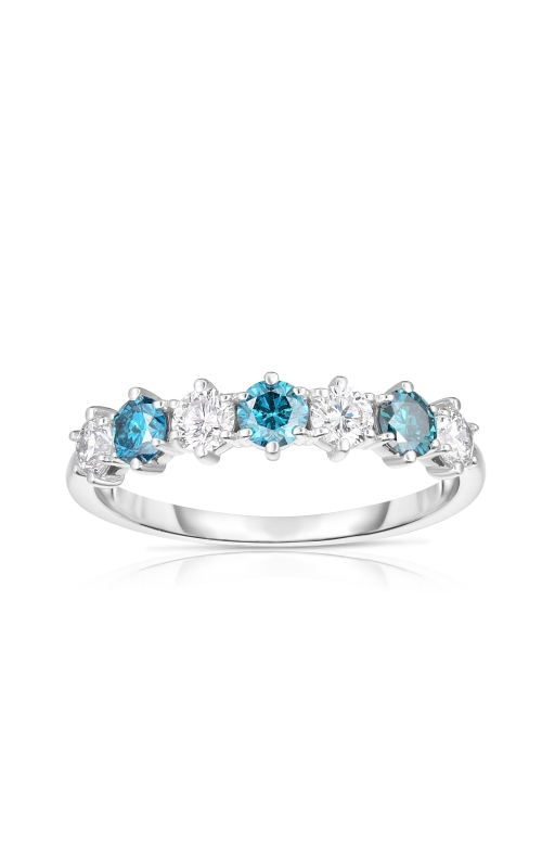 14k White Gold Oval Created Opal And Diamond Infinity Heart Ring 14k White Gold Oval Created Opal And Diamond Infinity Heart Ring