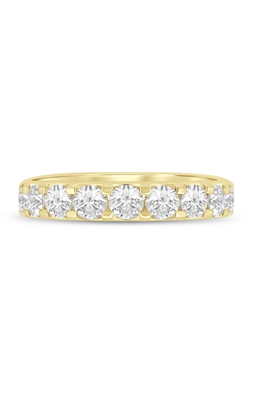 Flashpoint Created Diamond Wedding Band In 14K Yellow Gold