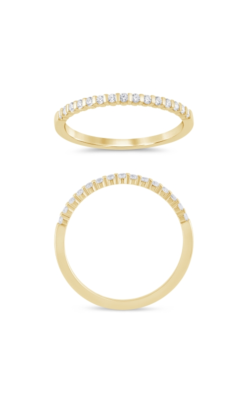 Women's Diamond Wedding Band In 14K Yellow Gold