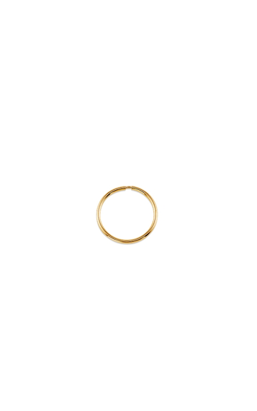 Women's Sleeper Hoop Earring 16MM in 10K Yellow Gold