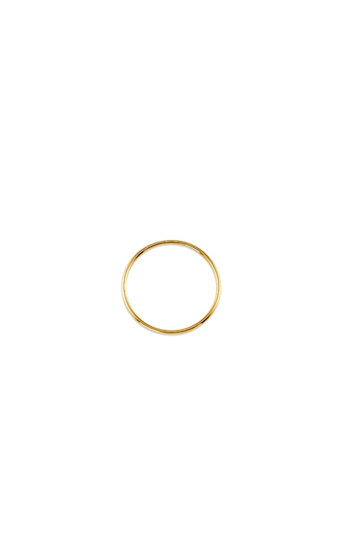 Women's Sleeper Hoop Earrings 20MM in 10K Yellow Gold