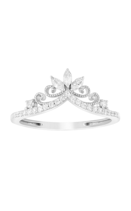 Women's Diamond Crown Ring Marquise Diamond 1/4 CTW in 10K White Gold