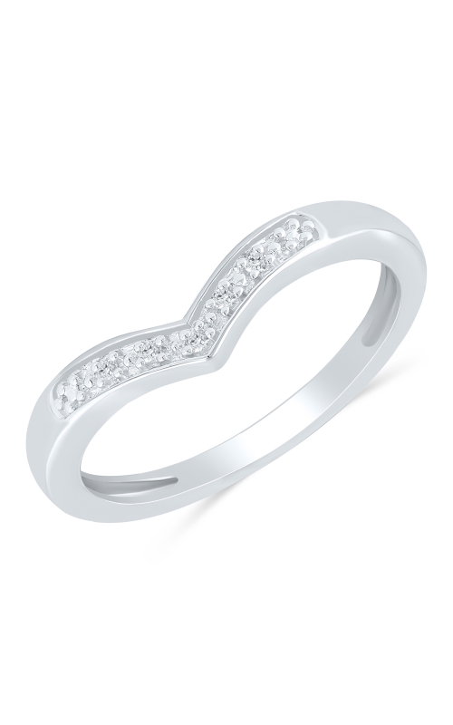 Ladies Diamond Accent Chevron Ring