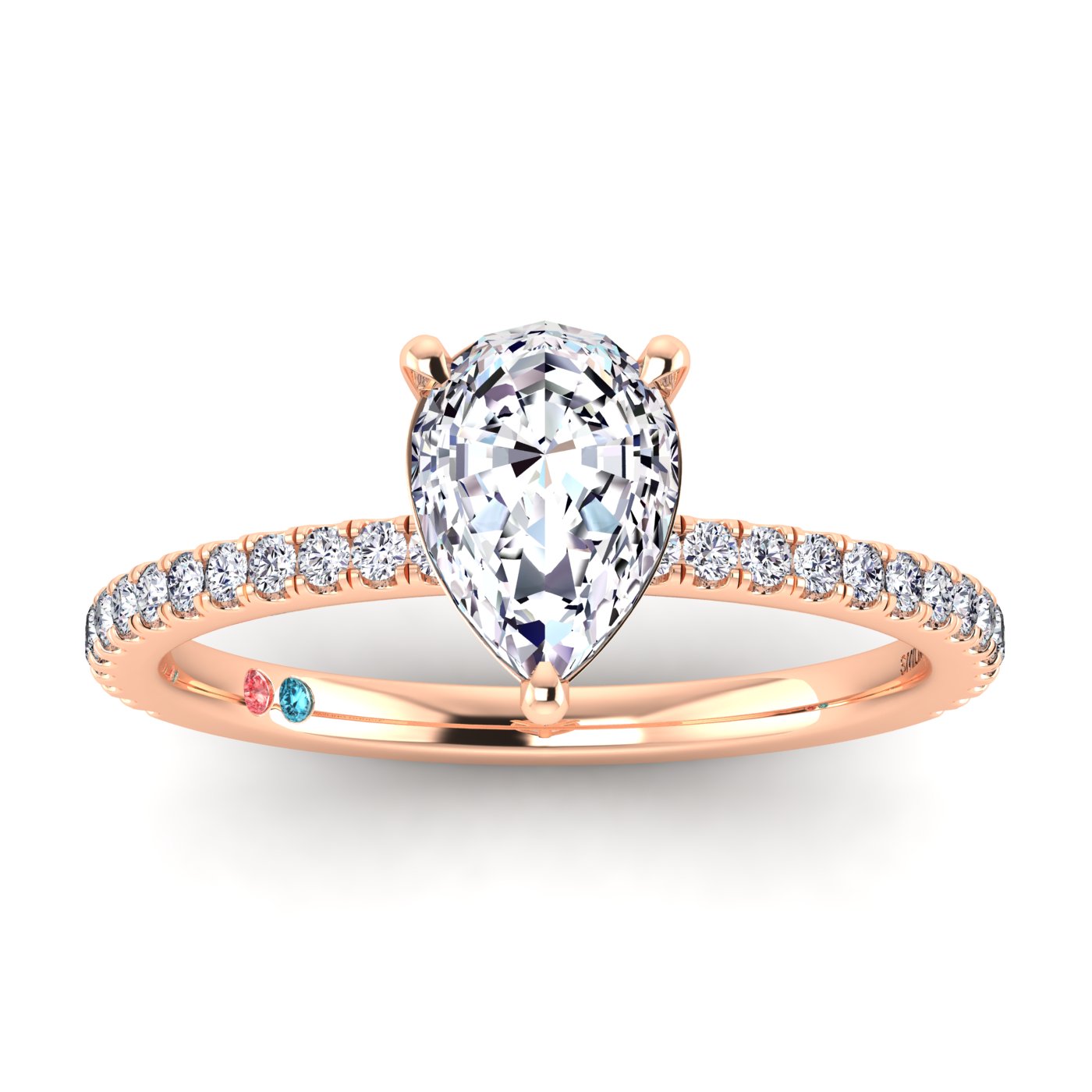 Flashpoint Created Diamonds LGD-RVR05559-GY77 Engagement Flashpoint Created Diamonds LGD-RVR05559-GY77 Engagement