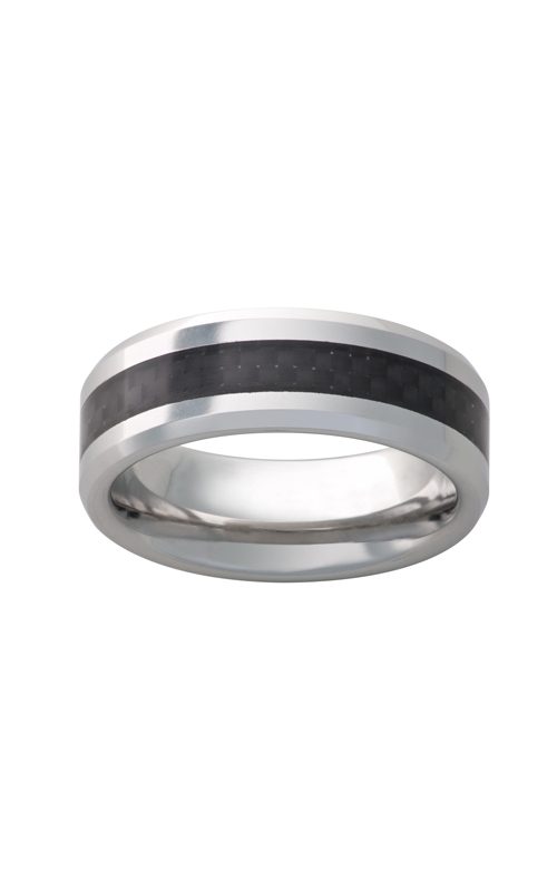 Men's 8mm Serinium Carbon Fiber Band