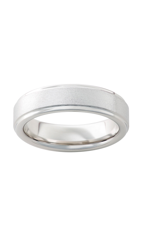 Men's 6mm Serinium Stone Finish Band