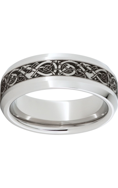 Men's Serinium Viking Band, 8mm