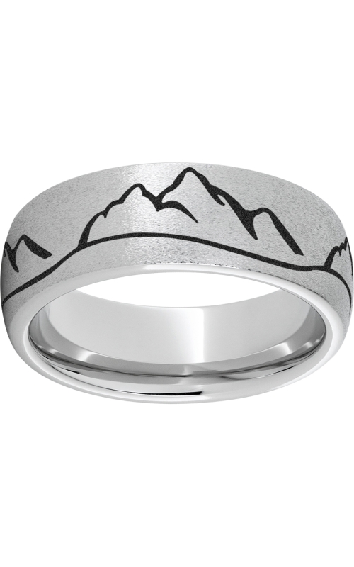 Men's 8mm Serinium Mountain Band