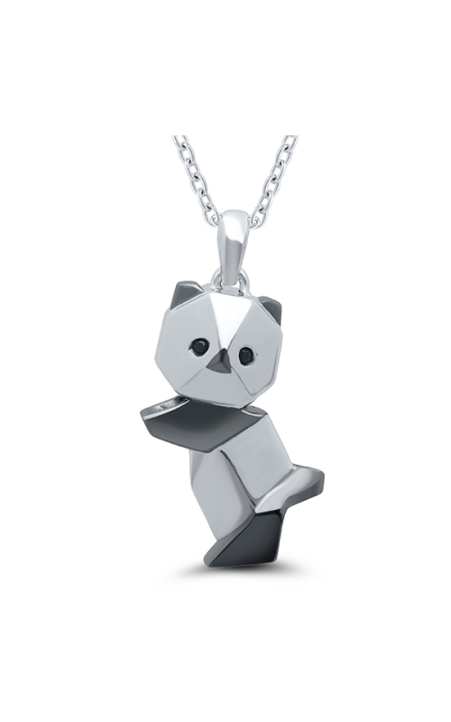 Origami panda necklace store
