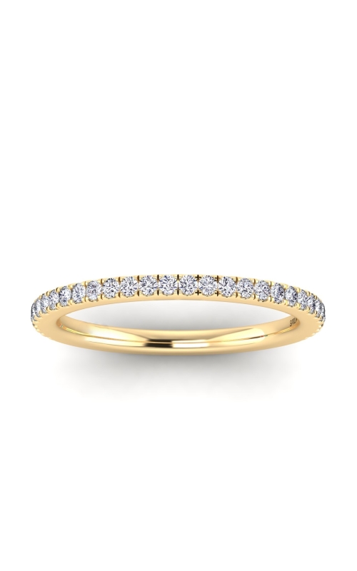 Women's Diamond Wedding Band In 14K Yellow Gold
