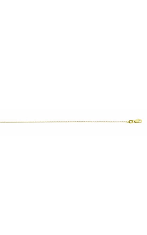 18 .7mm Box Chain Necklace In 14k Yellow Gold