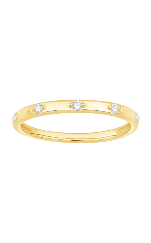 Women's Diamond Wedding Band In 10K Yellow Gold