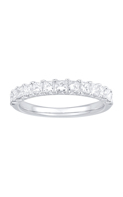 Women's Diamond Wedding Band In 14K White Gold 1CTW