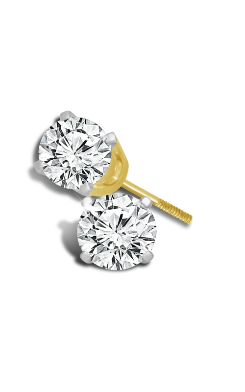 Supreme Stud Earrings 3/4 CTW Screw Backs in 14K Yellow Gold Supreme Stud Earrings 3/4 CTW Screw Backs in 14K Yellow Gold
