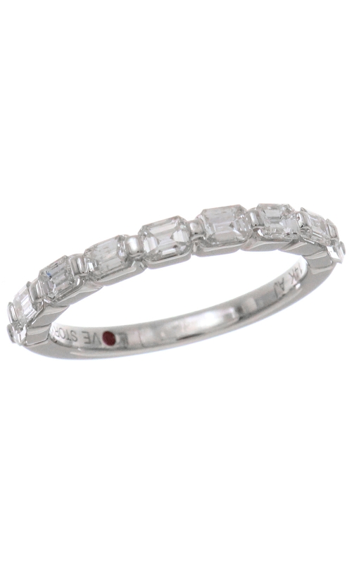 Only You 7/8 CTW East-West Emerald Band in 14K White Gold