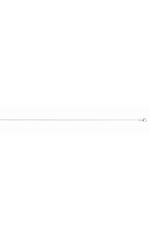 20 1.1mm Box Chain Necklace In Sterling Silver