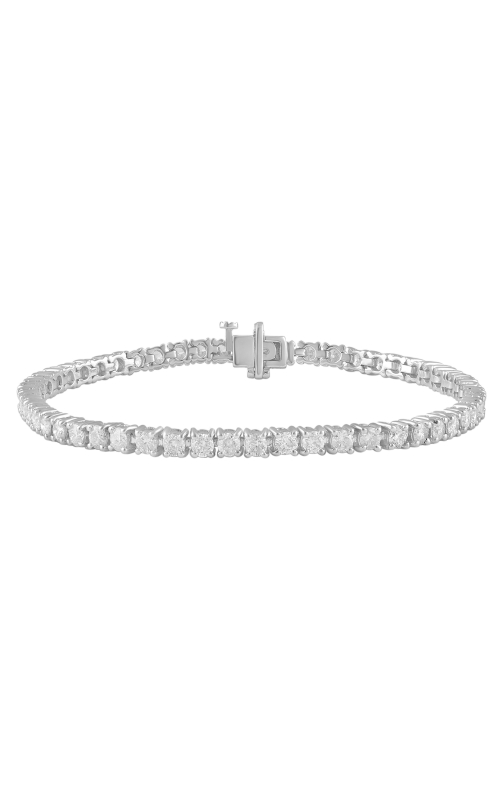 Women's Flashpoint Created Diamond Tennis Bracelet 8 CTW in 14K White Gold