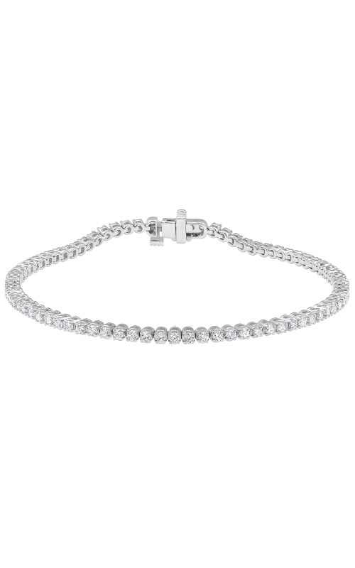 Women's Flashpoint Created Diamond Tennis Bracelet 2 CTW in 14K White Gold