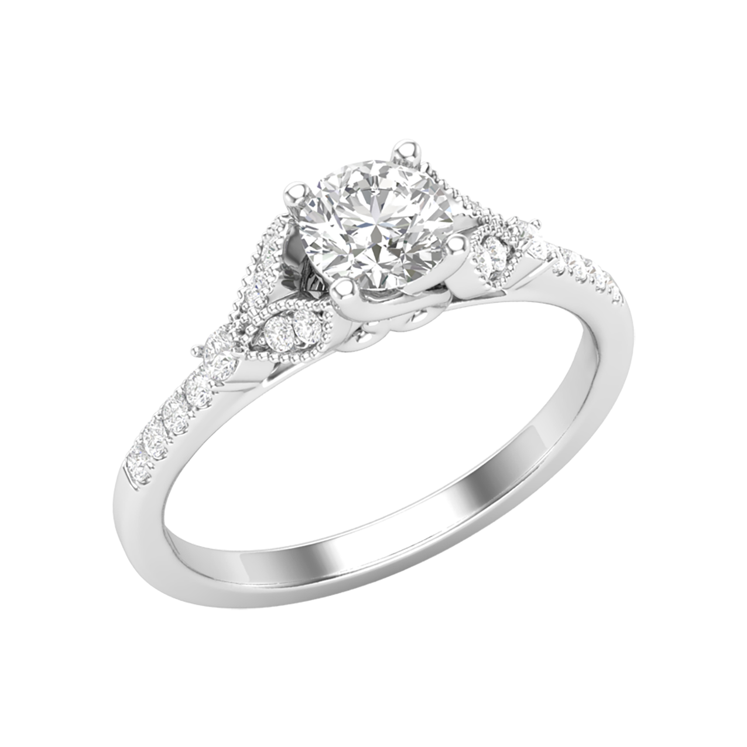 Love Story(1)〜(6) Love Story L8521-ROSE Engagement Ring | Morgan Jewelers