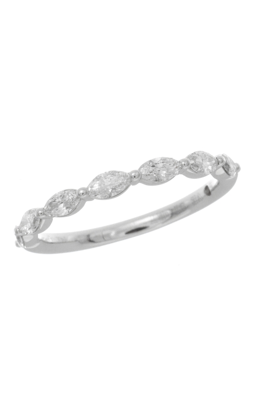 Women's Epic Diamond Marquise Anniversary Band 1/2 CTW in 14K White Gold