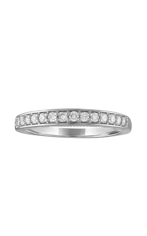 Women's Bliss Bride Wedding Band 1/4 CTW in 10K White Gold