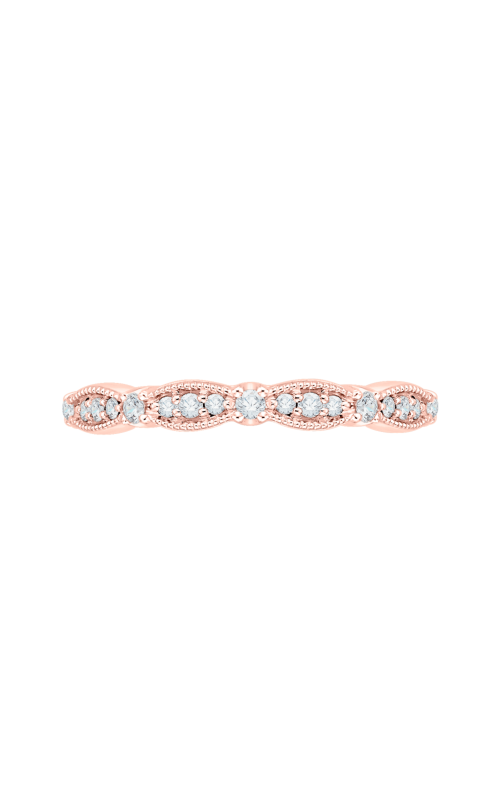 Love Story Diamond Band in 14K Rose Gold, 1/6ctw