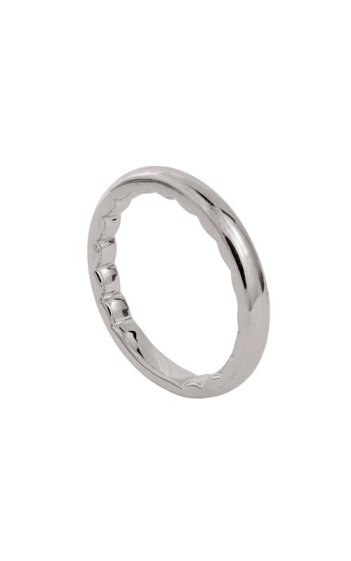 Women's Classic Stackable Wedding Band in 14K White Gold