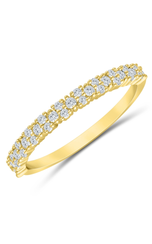 Women's Diamond Anniversary Ring 1/4 CTW in 10K Yellow Gold