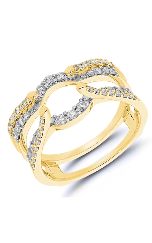 Women's Diamond Wrap 1/2 CTW Round Diamonds in 14K Yellow Gold