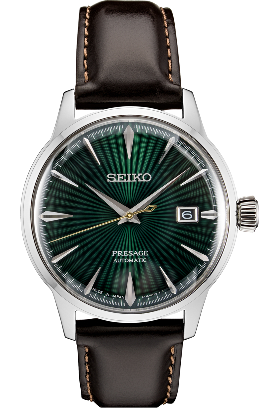 Seiko Essentials Quartz White Dial Men Watch SWR052