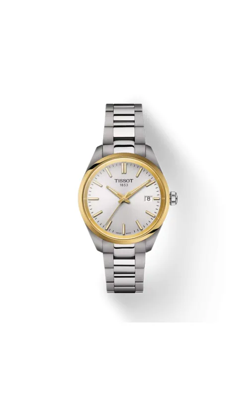 Tissot PR 100 34mm Silver Quartz Watch