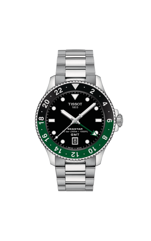 Tissot Seastar 1000 GMT 40mm Quartz Watch