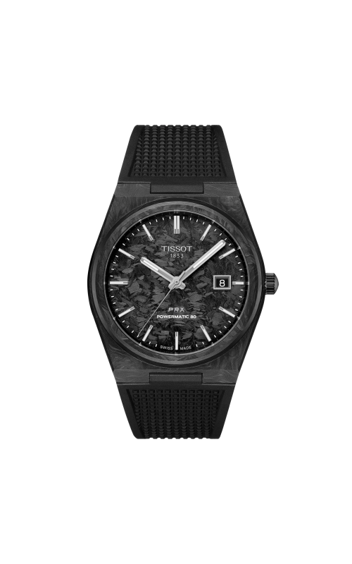 Tissot PRX 40.5MM Black Carbon Watch