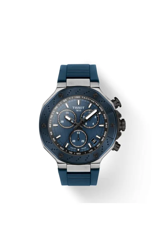 Tissot T-Race 45mm Blue Quartz Watch