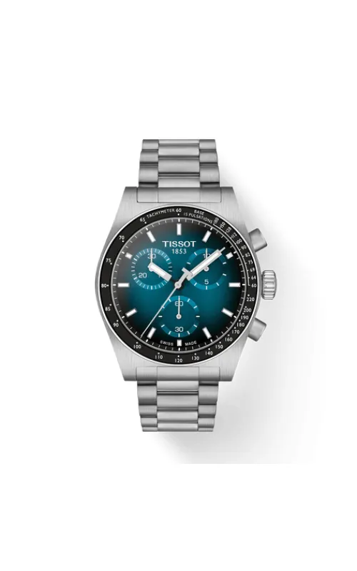 Tissot PR516 40mm Blue Quartz Watch