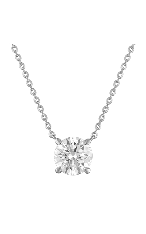 Flashpoint Created 1 ctw Solitaire Pendant