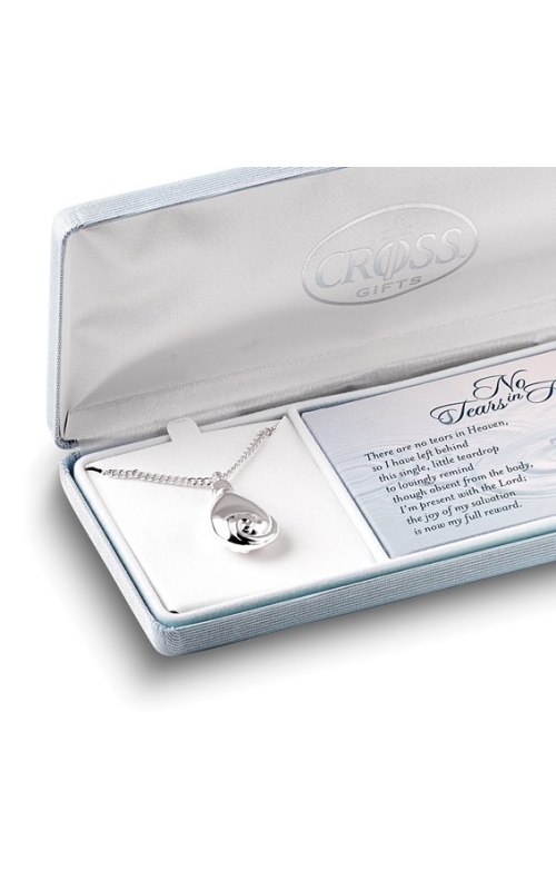 Memorial Urn Ash Holder Pendant Necklace with Poem Box