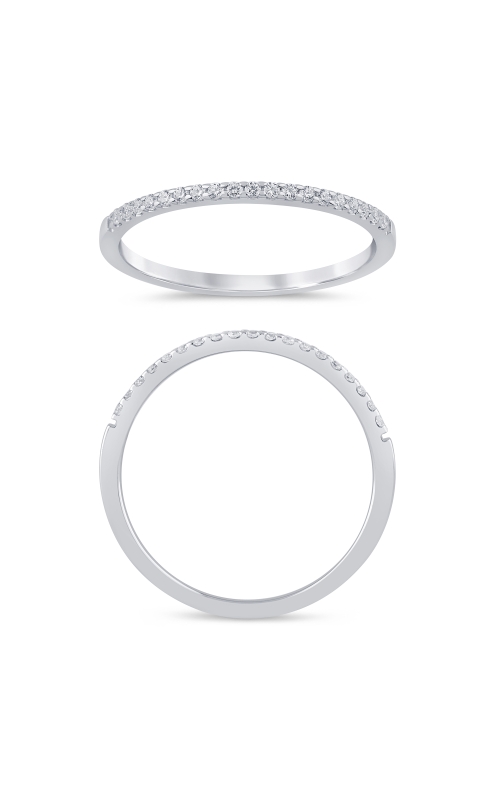 Women's Diamond Anniversary Ring 1/10 CTW in 10K White Gold