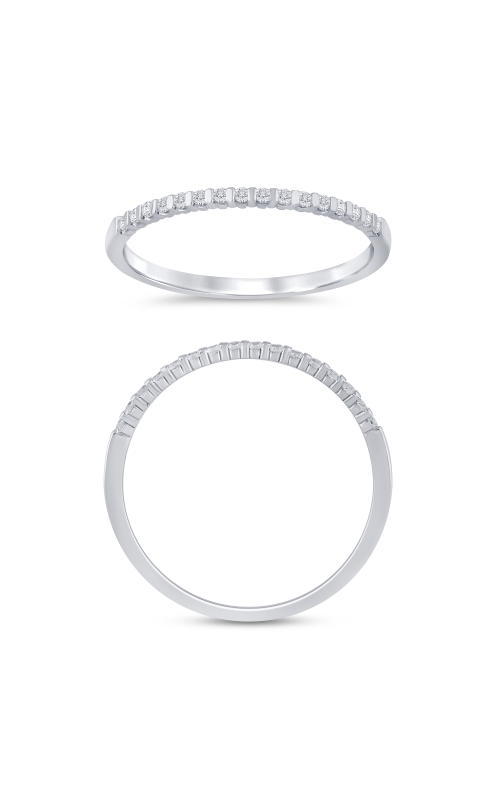 Women's Diamond Anniversary Ring 1/10 CTW in 10K White Gold